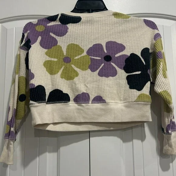 Art Class Girls Beige Flower Long Sleeve Top Size 6/6X, 3 for $15 Kids Bundle - Picture 8 of 9